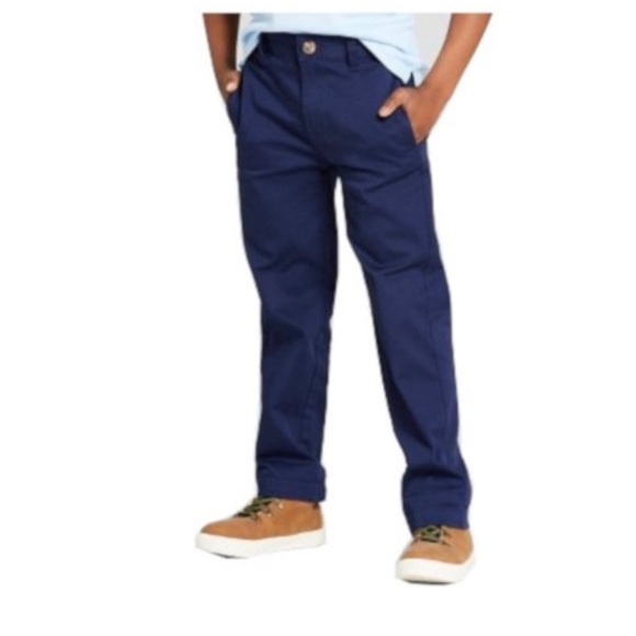 Cat & Jack Other - Cat & Jack Boys Straight Leg Adjustable Waist Chino Pant, Fighter Pilot …